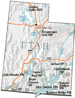 Utah Karte